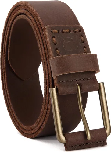 Vista 12 de CHAOREN Cinturón de cuero de grano completo para hombre, cinturones de trabajo para hombres, resistentes, uso diario para pantalones de mezclilla