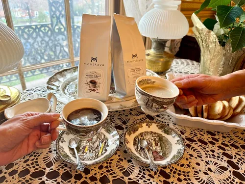 Vista 5 de Montkava Café molido colombiano característico, sabroso, aromático y suave, de origen sostenible y recién tostado, ideal para goteo, prensa francesa