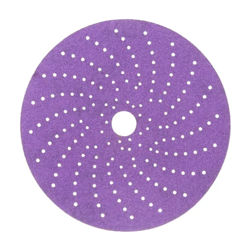 Vista 26 de 3M Cubitron II Hookit 31370 - Disco abrasivo de lijado limpio, 6 pulgadas, grado 40+, paquete de 50 discos, alto rendimiento, larga duración