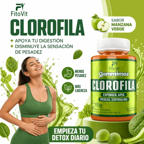 Vista 2 de CLOROFILA EN GOMITAS X60