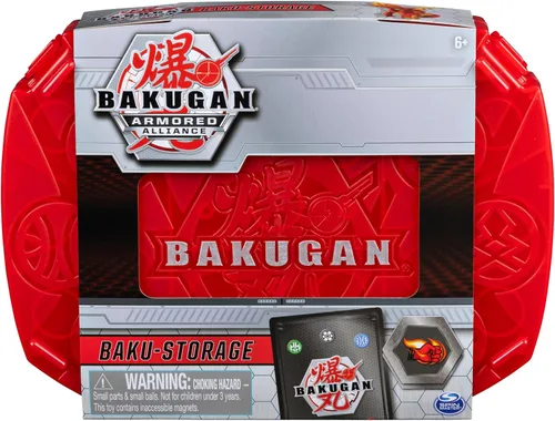 Vista 10 de Bakugan Baku-Tin, lata de almacenamiento prémium para coleccionista con 2 misterios (el estilo puede variar), juguetes para niños de 6 años