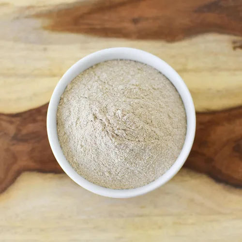 Vista 5 de Polvo de Cáscara de Psyllium Orgánico de Anthony's, 1.5 lb, Sin Gluten, Sin OGM, Finamente Molido, Apto para Dieta Cetogénica