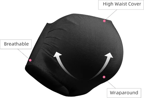 Vista 5 de MOMATE Ropa interior de maternidad sobre golpes de cintura alta cobertura completa ropa de maternidad para mujer
