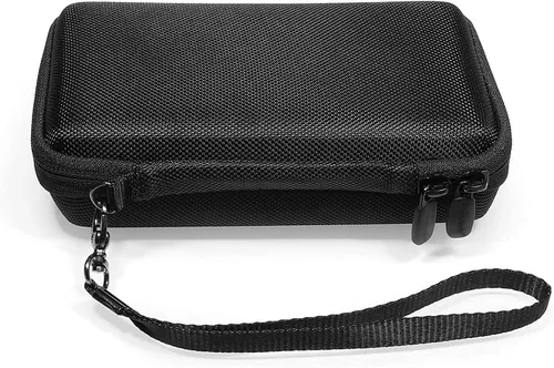 Vista 2 de SIMBROS Funda original para Inseego MiFi M2100, M2000 Hotspot, Verizon Wireless Jetpack 8800L 4G LTE, bolsillo para accesorios de malla, correa