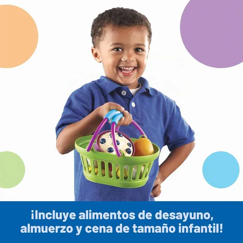 Vista 2 de Learning Resources New Sprouts - Cesta de alimentos saludables