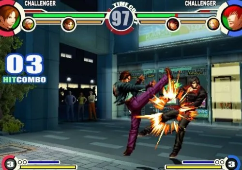 Vista 7 de King of Fighters XI - PlayStation 2