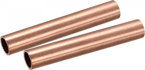 Vista 15 de uxcell Tubo redondo de cobre 0.315 in OD 0.059 in espesor de pared 3.937 in longitud tubería 2 piezas