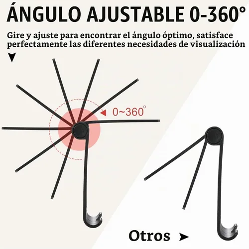 Vista 4 de Fabbay - Soporte para teléfono (40 unidades), compatible con teléfonos Negro