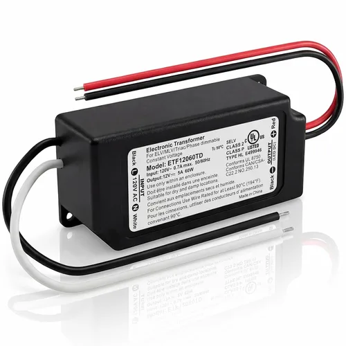 Vista 9 de Controlador LED regulable de 12 V de 60 W Ul listado