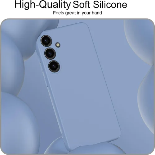 Vista 5 de Funda de silicona para Samsung Galaxy A36, duradera y elegante, probada contra caídas, goma de gel de silicona suave, ajuste delgado, protección a