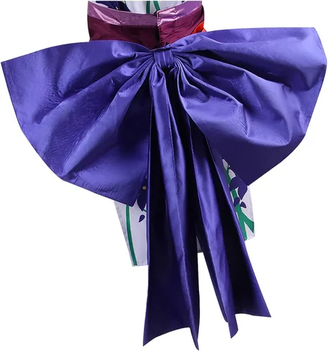 Vista 8 de CLLMKLCOS Disfraz de Nico Robin para mujer, uniforme de impresión digital, Kinomo, disfraz de Halloween