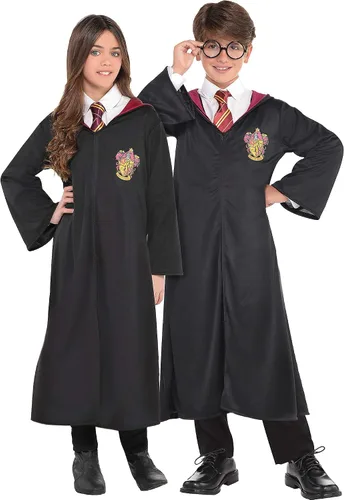 Vista 2 de SUIT YOURSELF Bata Gryffindor, disfraz de Halloween de Harry Potter para niños, talla LXL