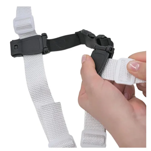 Vista 5 de Arnés de pecho para niños, protector de pecho antideslizante para bebé, bloqueo de correa de arnés antiescape, compatible con cochecitos, sillas