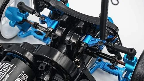 Vista 3 de Yeah Racing Eje de transmisión ajustable de acero G45 para Tamiya TT02D TATT-S03#TATT-018
