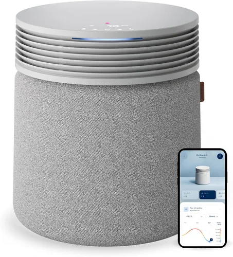 Vista 14 de BLUEAIR Purificadores de aire para habitaciones grandes, limpia 3,048 pies cuadrados en una hora, limpiador de aire inteligente HEPASilent