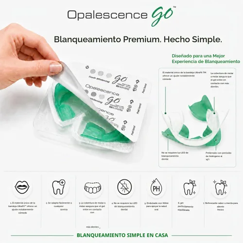 Vista 6 de Opalescence Go 4648-1 - Bandejas blanqueadoras dentales con peróxido