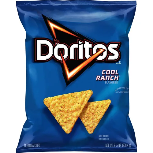 Vista 6 de Doritos Chips de tortilla saborizados, nacho picante, 42 onzas (paquete de 4)