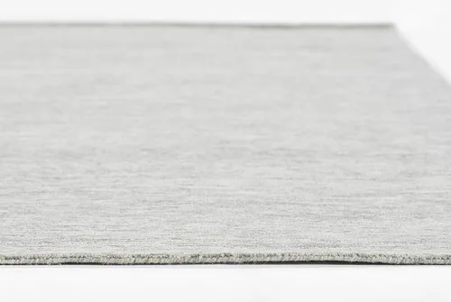 Vista 4 de Momeni James - Alfombra de lana contemporánea copetuda a mano para interiores, gris claro, 8 x 10 pies