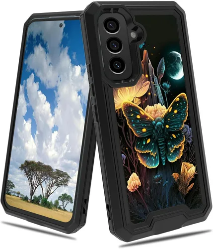 Vista 13 de Funda para Samsung S23 FE Funda Galaxy S23 FE 2 en 1 PC duro de doble capa TPU suave a prueba de golpes Cubierta protectora de teléfono para Samsung