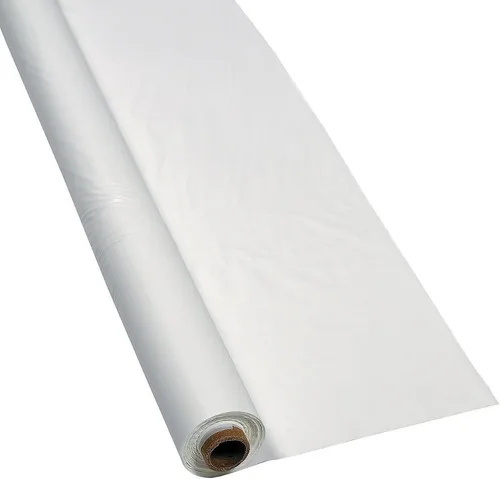 Vista 8 de Fun Express Rollo de plástico para cubierta de mesa de 40 x 100 pies, color negro