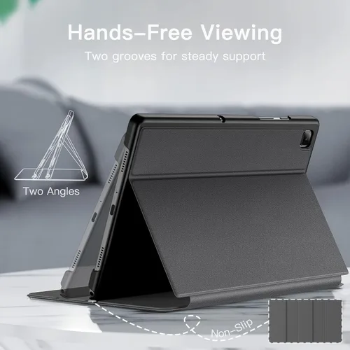 Vista 3 de JETech Funda para Samsung Galaxy Tab A7 de 10.4 pulgadas 2020 (SM-T500/T505/T507), no para Tab A7 Lite, funda protectora delgada para tablet, visión