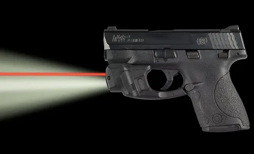 Vista 3 de LaserMax LaserMax Centerfire® Light/Láser (rojo) CF-SHIELD-C-R con GripSense para uso en Smith & Wesson Shield 0.354 in/40