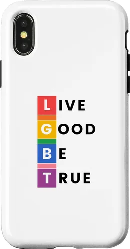 Vista 4 de iPhone 15 LGBTQ Community Lesbian Gay Bi Trans Live True Culture Case