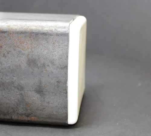 Vista 7 de Tapa de tubo cuadrada blanca de plástico de 4 x 4 pulgadas, tapón de acabado, tapa de extremo de tubo de tubo, universal duradera para silla (2)