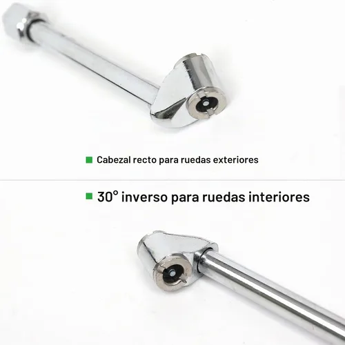 Vista 3 de Dynamic Power Mandril de 6 pulgadas de alta resistencia de doble pie Calibrado con precisión para un rendimiento de alta presión de 140 PSI