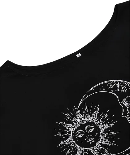 Vista 3 de Remidoo Blusa casual de manga corta con hombros descubiertos para mujer