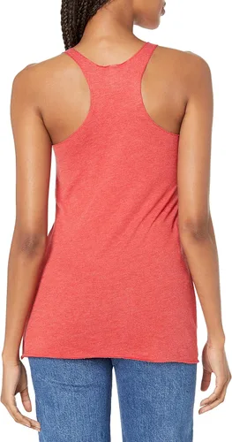 Vista 2 de Disney Camiseta sin mangas con espalda cruzada para mujer con licencia oficial de Incredible Mom Junior, Violeta
