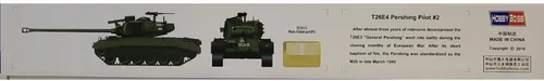 Vista 2 de Hobby Boss T26E4 Pershing Pilot #2 Kit de construcción de modelo de vehículo