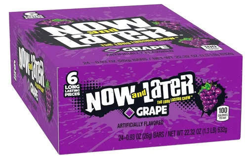 Vista 8 de Now & Later Soft Taffy - Caramelos para masticar