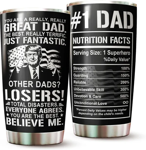 Vista 10 de Taza de papá - Regalos para papá en el día del padre, Navidad, cumpleaños - Taza de padre - Taza de papá - Regalo para papás de hija, hijo