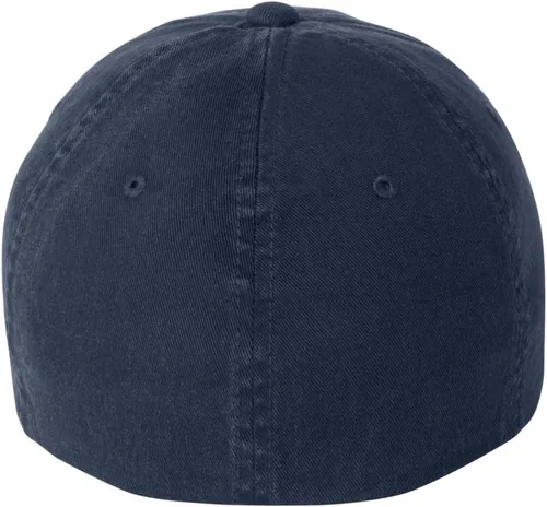 Vista 3 de Flexfit Gorra lavada de perfil bajo con estructura suave (varios colores)