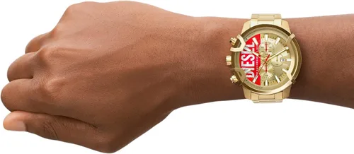 Vista 4 de Diesel Reloj cronógrafo de cuarzo de acero inoxidable para hombre, Griffed - DZ4519