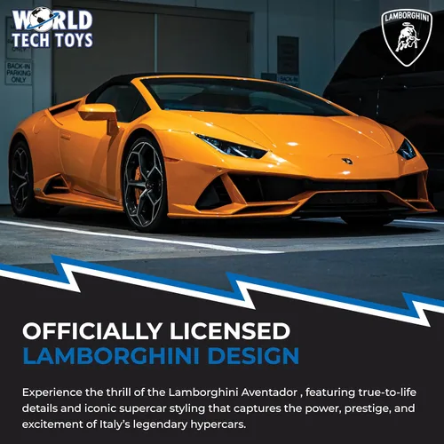 Vista 2 de World Tech Toys Vehículo Lamborghini Aventador RC (escala 1:24)