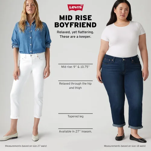Vista 6 de Levi's - Nuevos jeans Boyfriend para mujer, también disponibles en plus