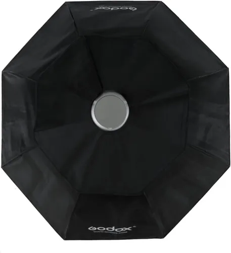 Vista 6 de Godox Caja blanda octagonal de 47"/120 cm, con montaje Bowens, compatible con iluminación estroboscópica de estudio MS300 SK400II AD600 AD400Pro