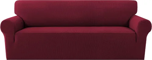 Vista 19 de MeilleMaison Funda elástica para silla reclinable, funda para sofá de 1 pieza con parte inferior elástica, lavable, protector de muebles Negro