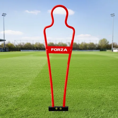 Vista 29 de FORZA Mini maniquí de fútbol de flujo de aire Naranja
