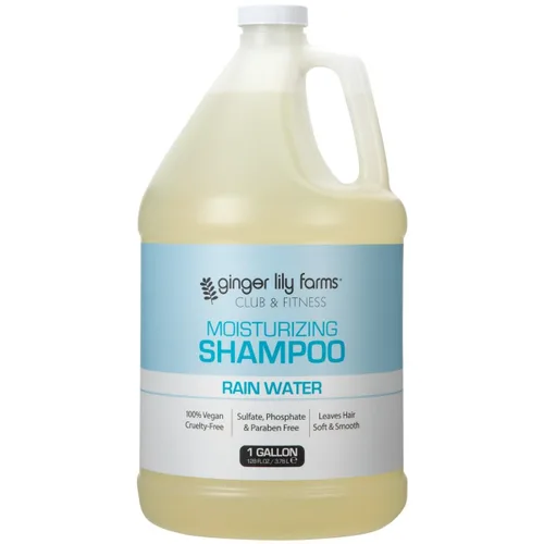 Vista 17 de Ginger Lily Farms Club & Fitness Champú hidratante para todo tipo de cabello, 100% vegano y libre de crueldad, aroma a aloe vera, repuesto de 1