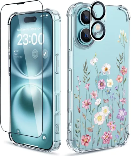 Vista 94 de Funda para iPhone 13 y iPhone 14 (6.1 pulgadas), funda protectora delgada de poliuretano termoplástico suave a prueba de golpes, bonito