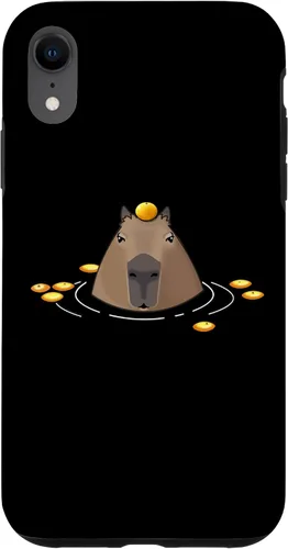 Vista 25 de Funda Capybara para iPhone 17 para hombre y mujer, diseño de naranjas frías