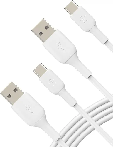 Vista 10 de Belkin Cable USB C a USB A, 3.3 pies, 15 W, cargador tipo C, cable de carga de iPhone para iPhone 16, Galaxy S25, Pixel 9, AirPods, iPad Pro, Negro
