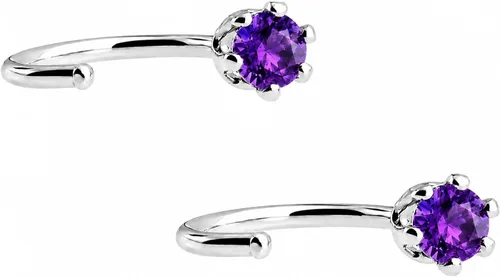 Vista 22 de Aretes de plata de ley para mujeres y niñas, hipoalergénicos para cartílago