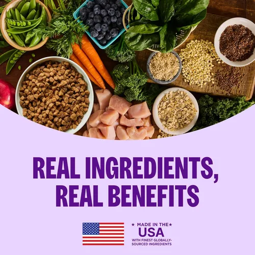 Vista 3 de Wellness Complete Health - Alimento seco para perros de raza grande con granos, ingredientes naturales, fabricado en Estados Unidos con carne real
