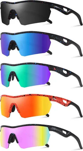 Vista 37 de Kids Sunglasses Youth Baseball Sunglasses for Boys Girls 3-12 Polarized Softball Sports Goggles UV Protection