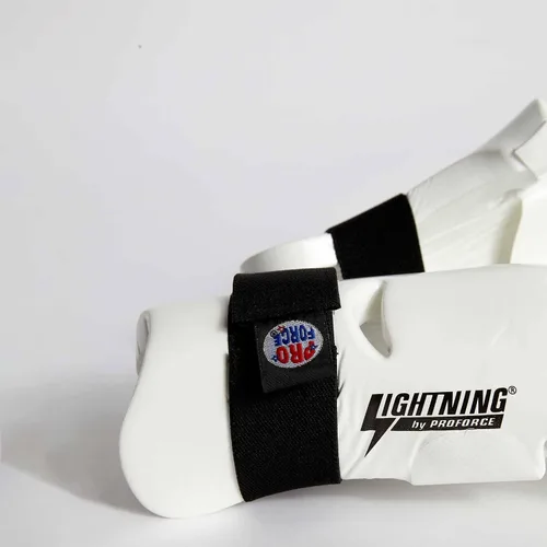 Vista 2 de AWMA Proforce Lightning Sparring - Guantes de boxeo, color blanco, talla M
