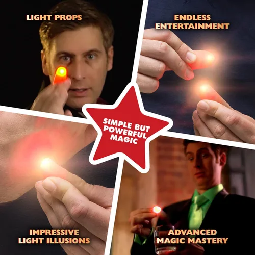 Vista 5 de Marvin's Magic - Luces de cualquier lugar - Edición para adolescentes y adultos - Juego profesional de trucos para adultos - Trucos de magia